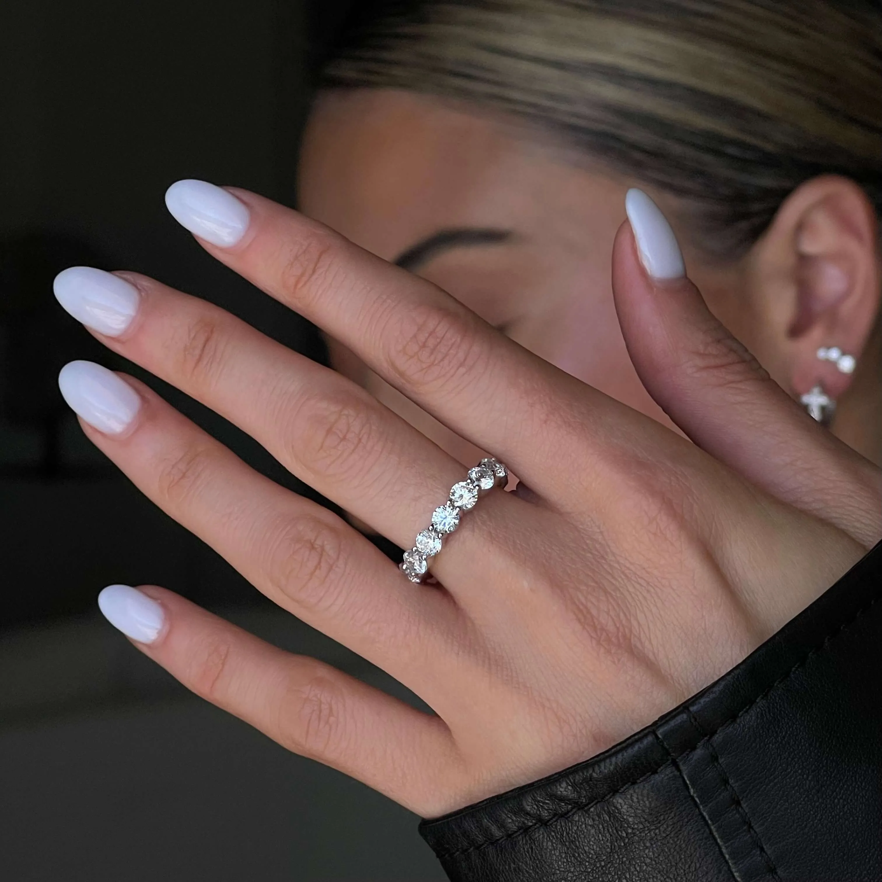 14K Selina Eternity Ring sold by IceLink product image thumbnail 2