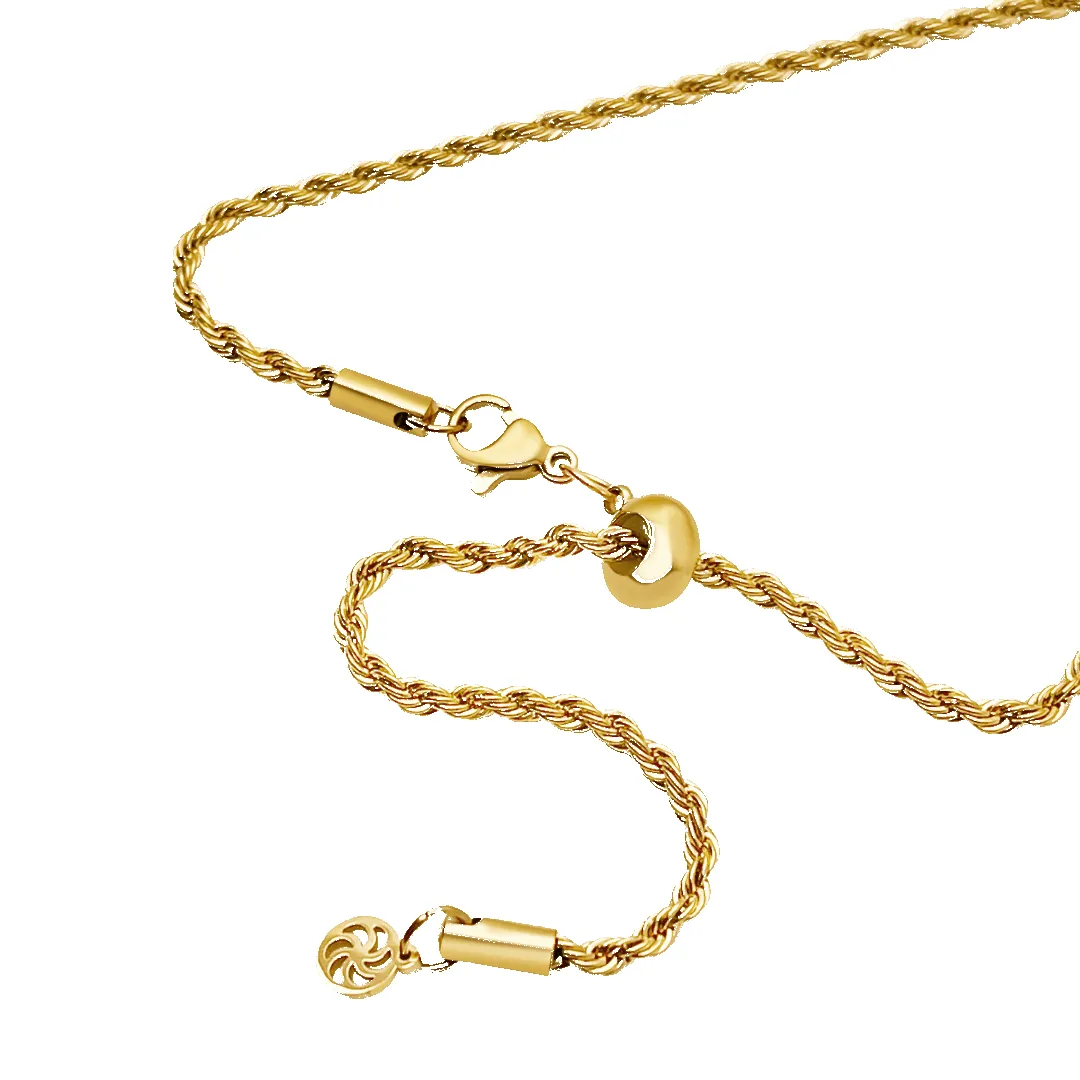 Onyx Armenian Initial Necklace (sample sale) sold by IceLink product image thumbnail 3