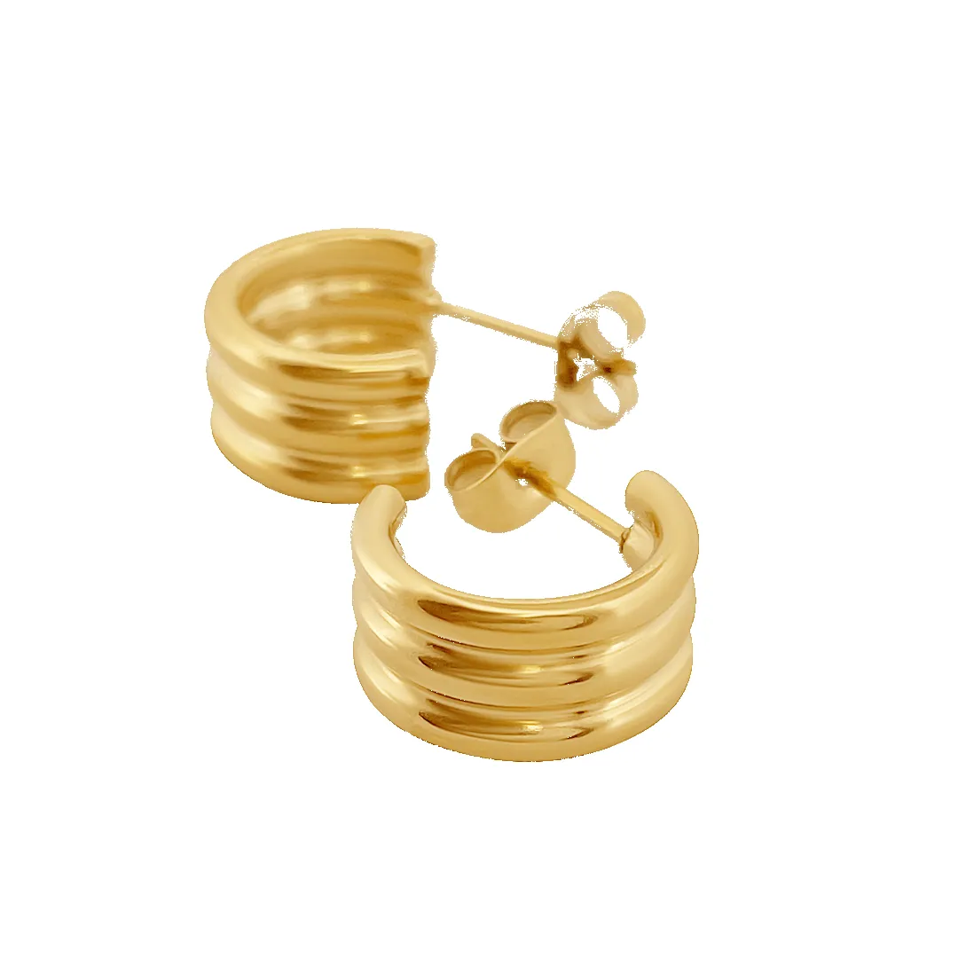 Rima Hoop Earrings sold by IceLink product image thumbnail 3