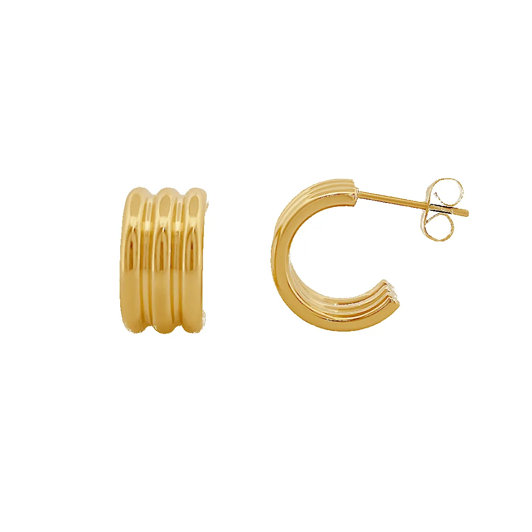Rima Hoop Earrings sold by IceLink product image thumbnail 4