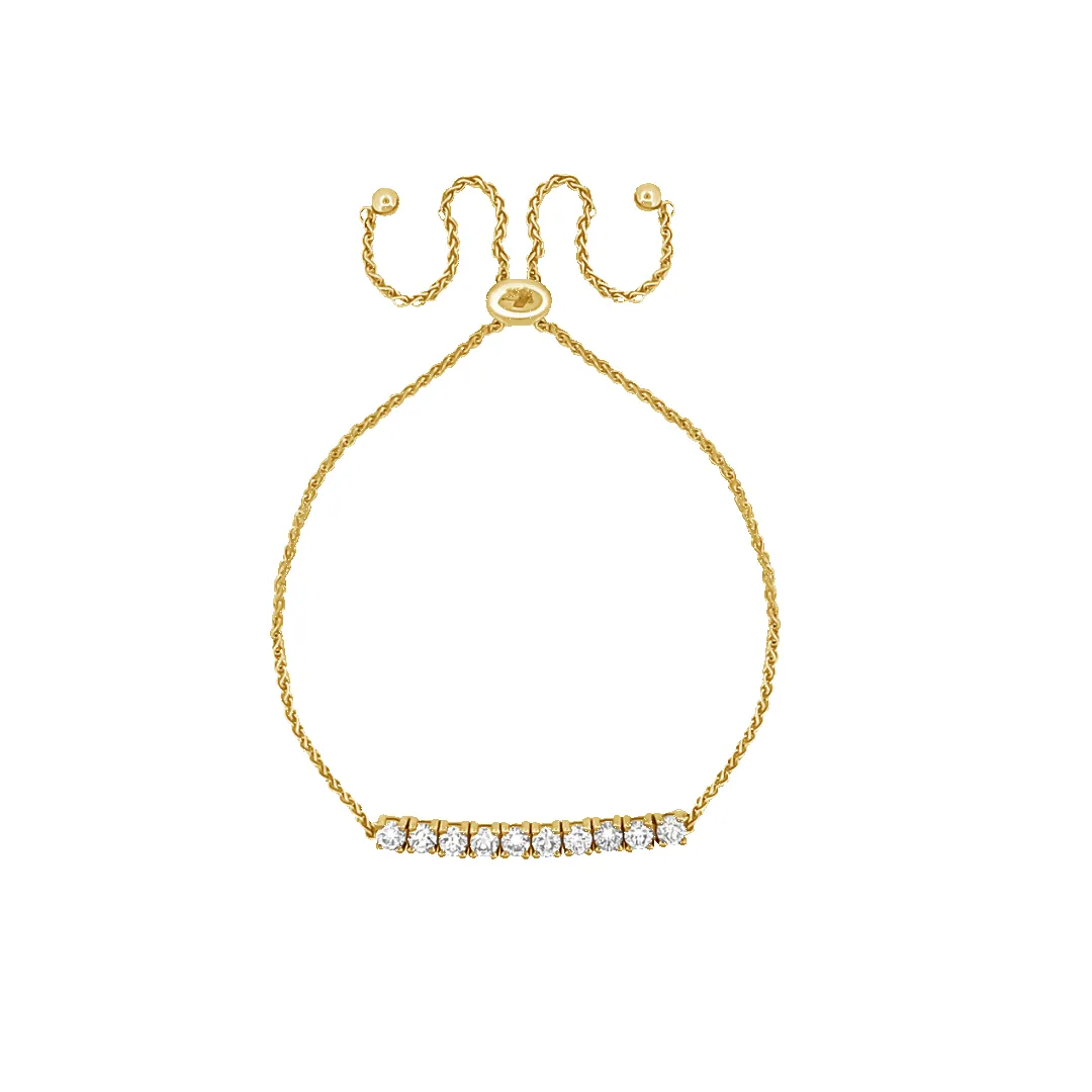 14K Layla Diamond Tennis Bracelet sold by IceLink