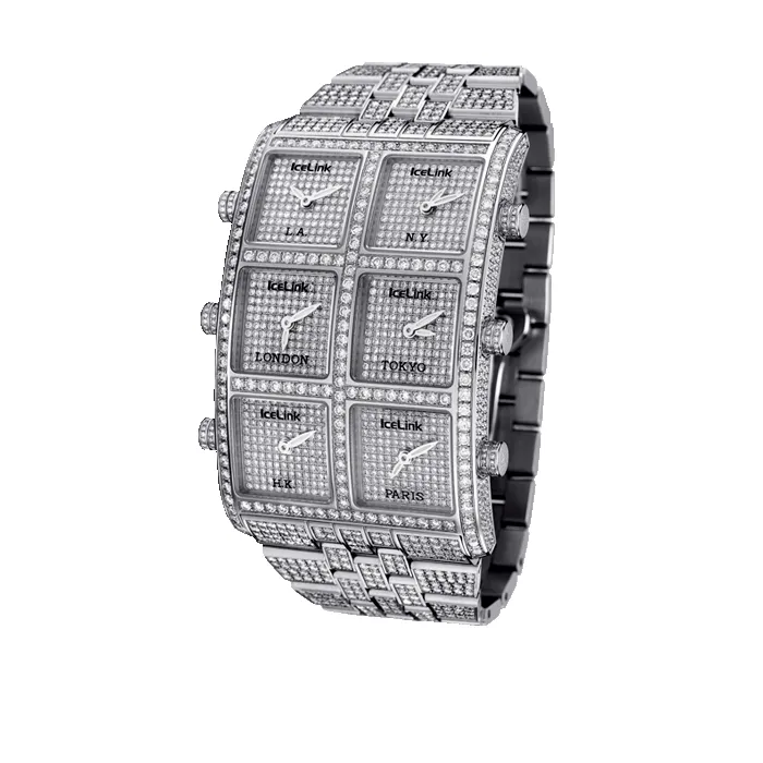 Arron 28ct. 6TZ Diamond Watch sold by IceLink