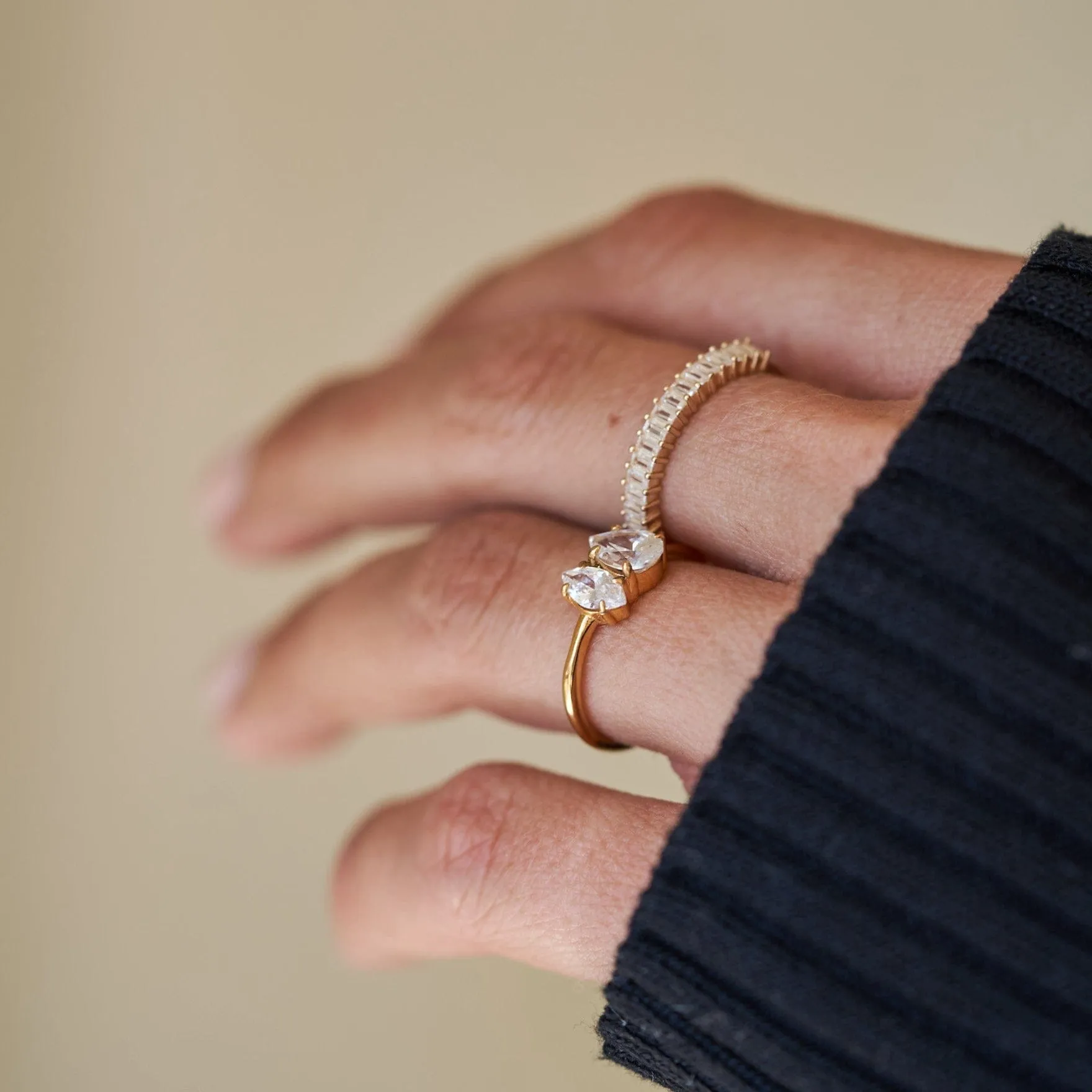 14K Baguette Ring sold by IceLink product image thumbnail 2