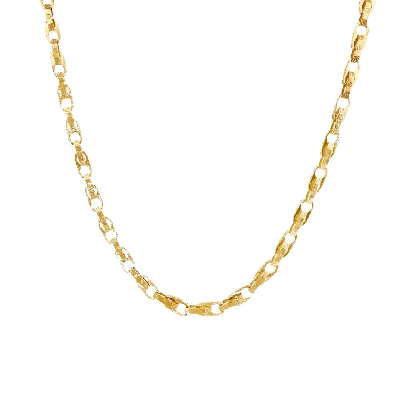 14K Gold Titan Link Chain Necklace sold by IceLink