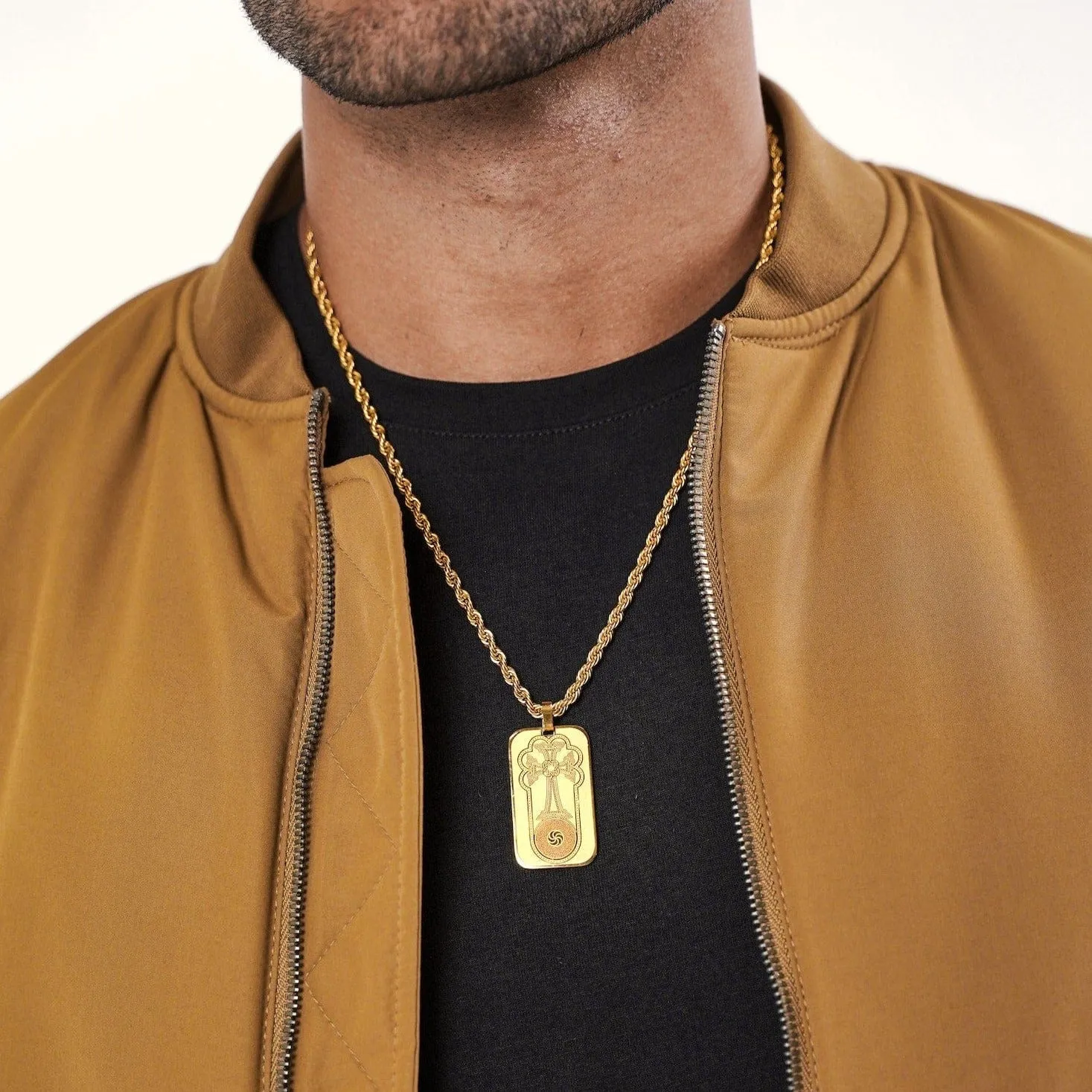 Armenian Cross Dog Tag sold by IceLink product image thumbnail 4