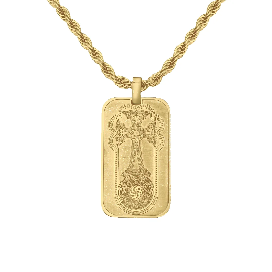 Armenian Cross Dog Tag sold by IceLink