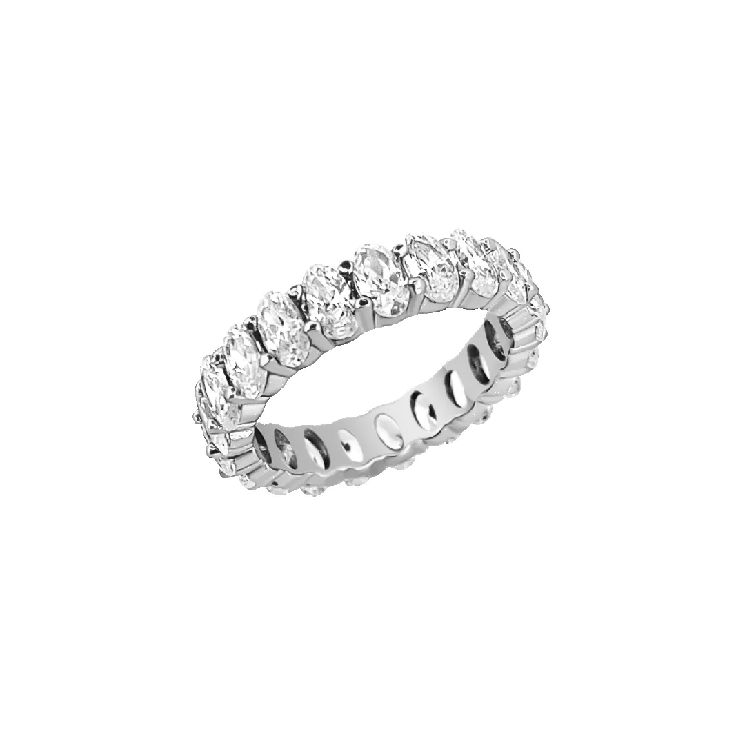 Amor Sui Oval Eternity Ring sold by IceLink product image thumbnail 3