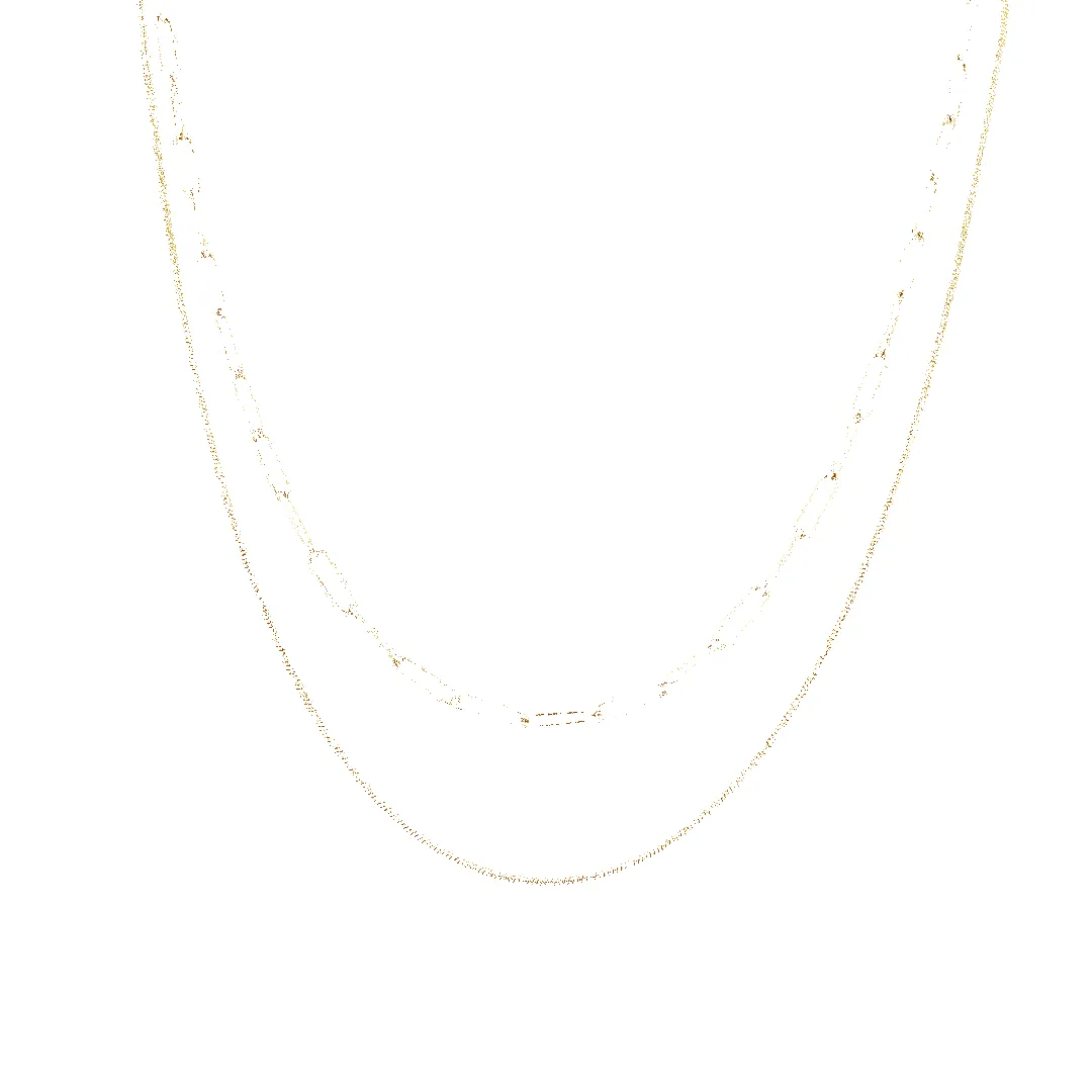 Paperclip & Snake Layer Set (Sample Sale) sold by IceLink