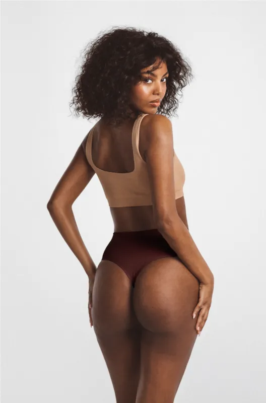 High Sculpt Thong Rib sold by LDMA