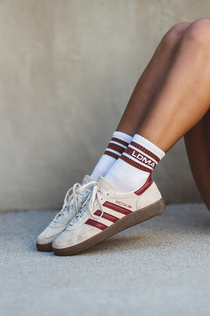 Brown Stripe Mid Sock sold by LDMA product image thumbnail 2