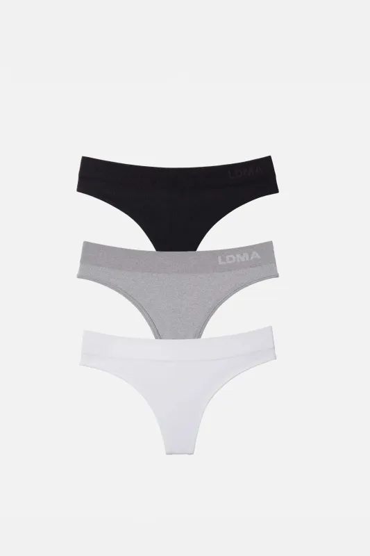 Low Hide Thong 3-Pack sold by LDMA