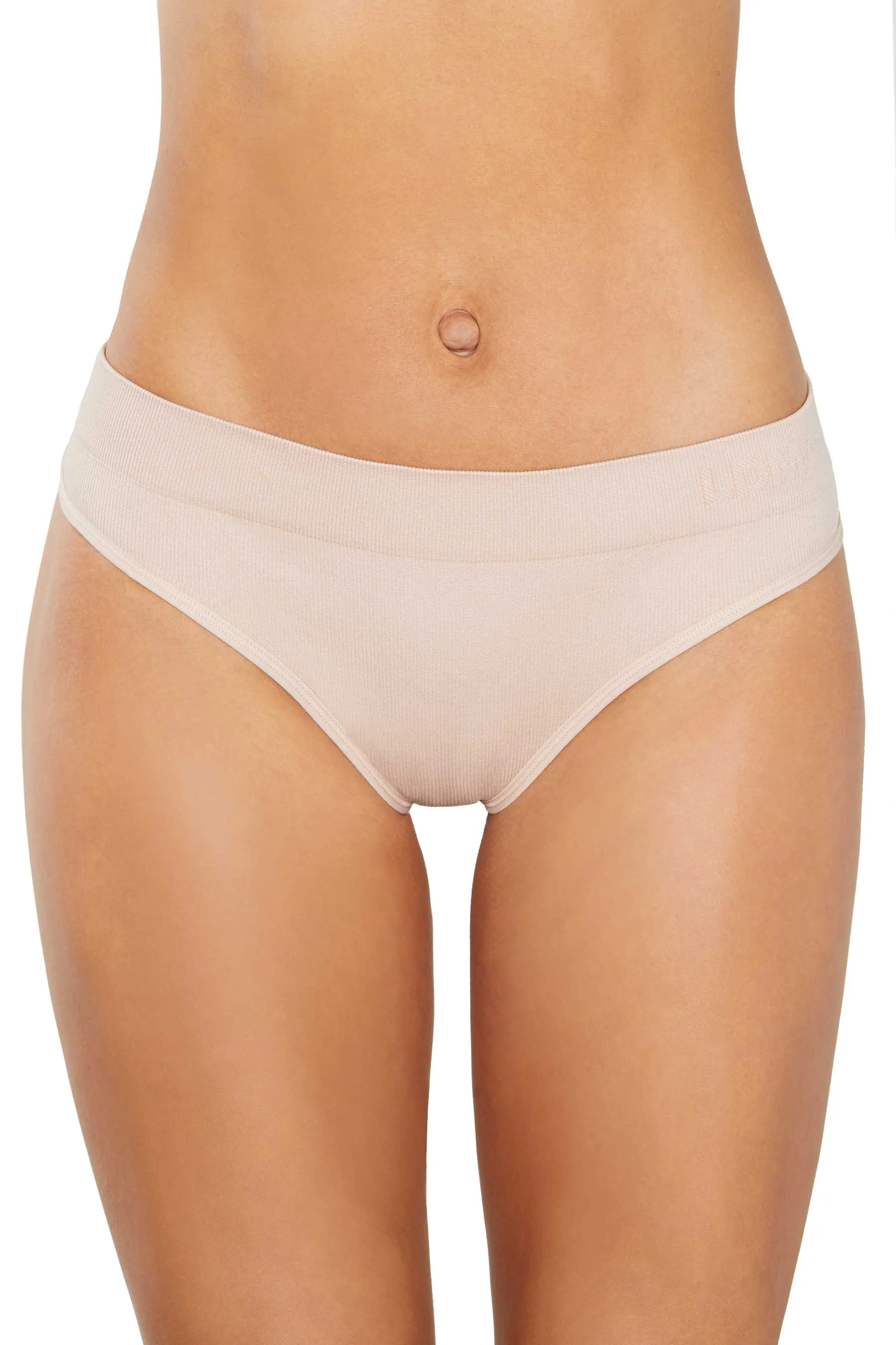 Low Hide Ribbed Thong sold by LDMA product image thumbnail 3