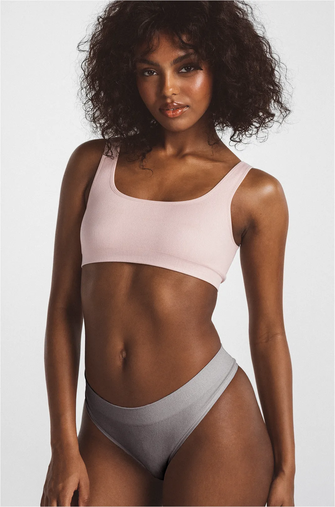 Low Hide Ribbed Thong sold by LDMA product image thumbnail 2