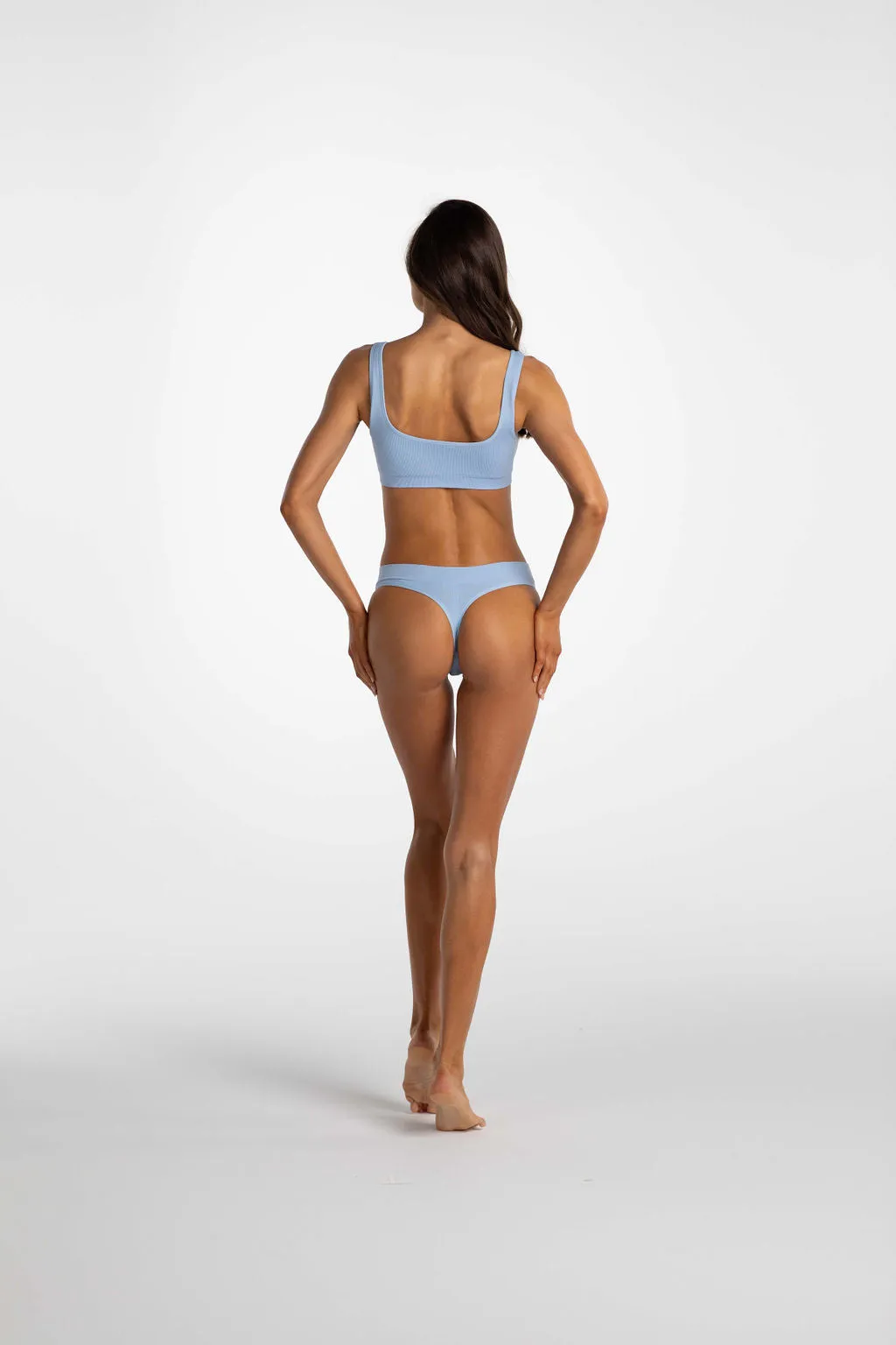 Low Hide Ribbed Thong sold by LDMA product image thumbnail 4