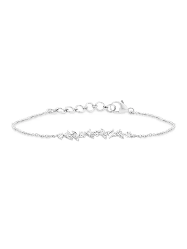 Emma Illusion Diamond Bracelet 14K sold by LeMel