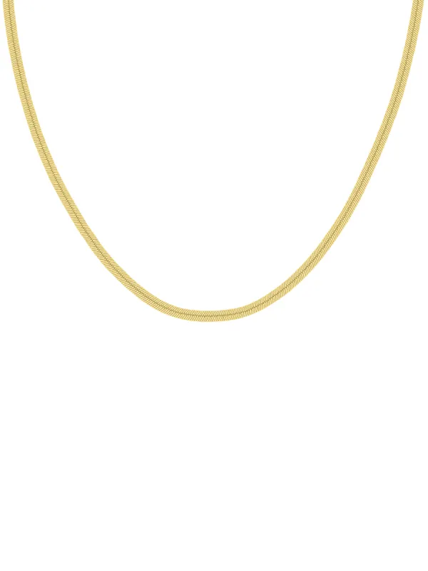 Herringbone Snake Chain sold by LeMel
