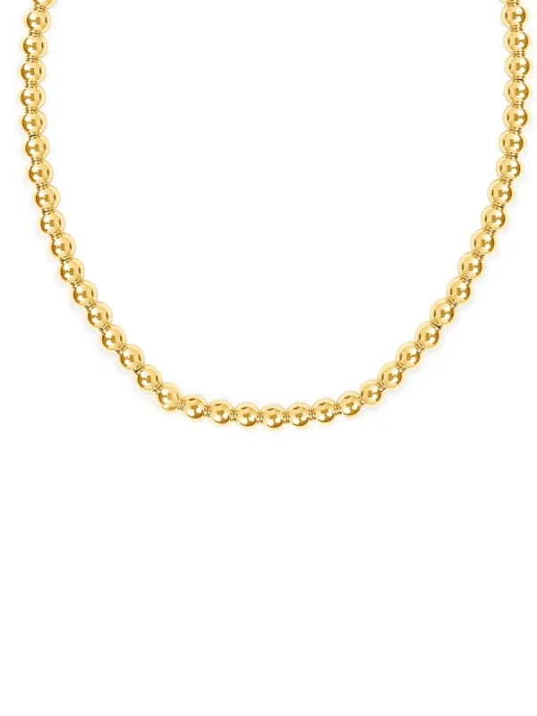 Everyday Beaded Necklace - 4mm sold by LeMel