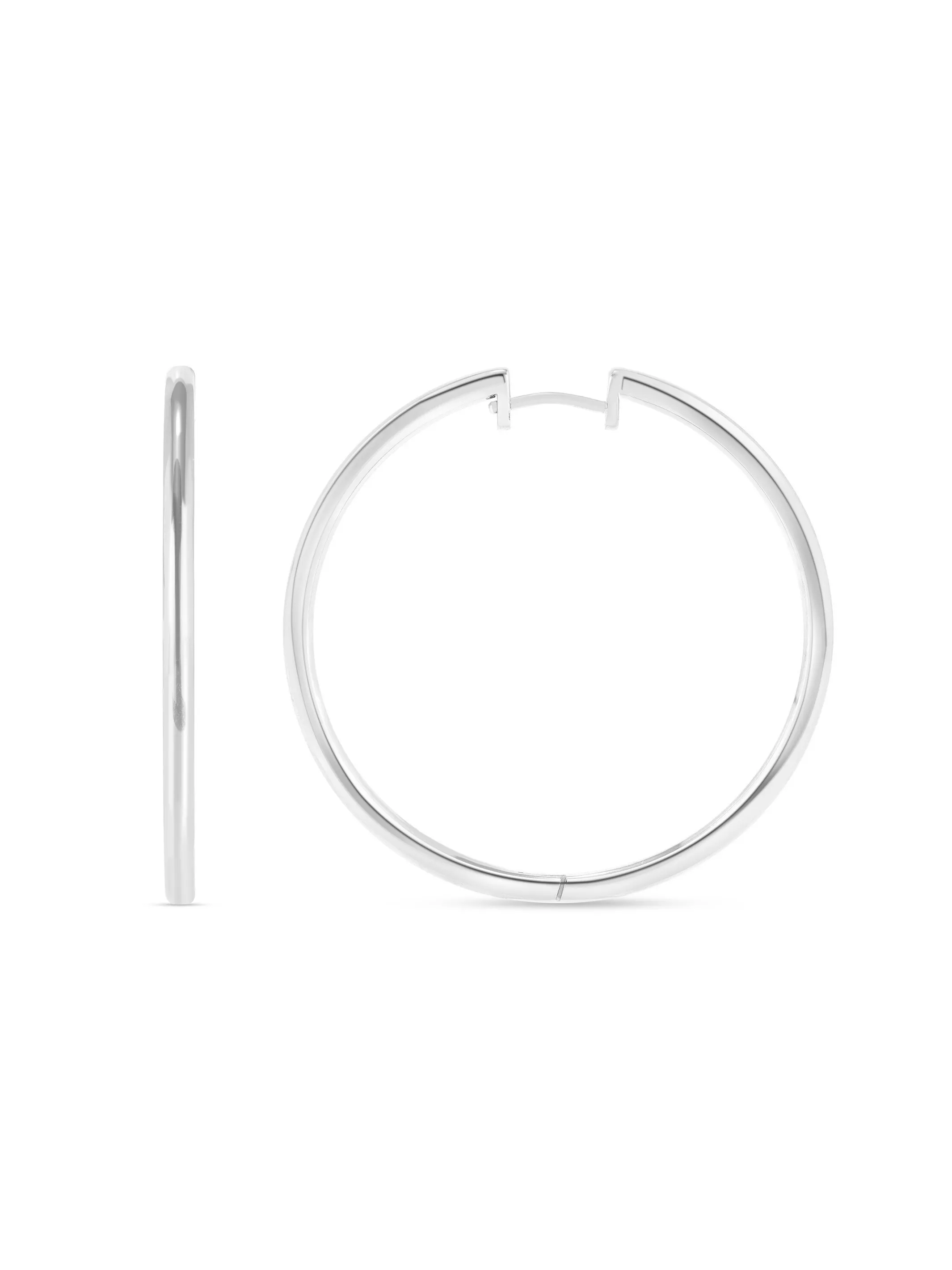 Classic Hoop Earrings sold by LeMel product image thumbnail 5