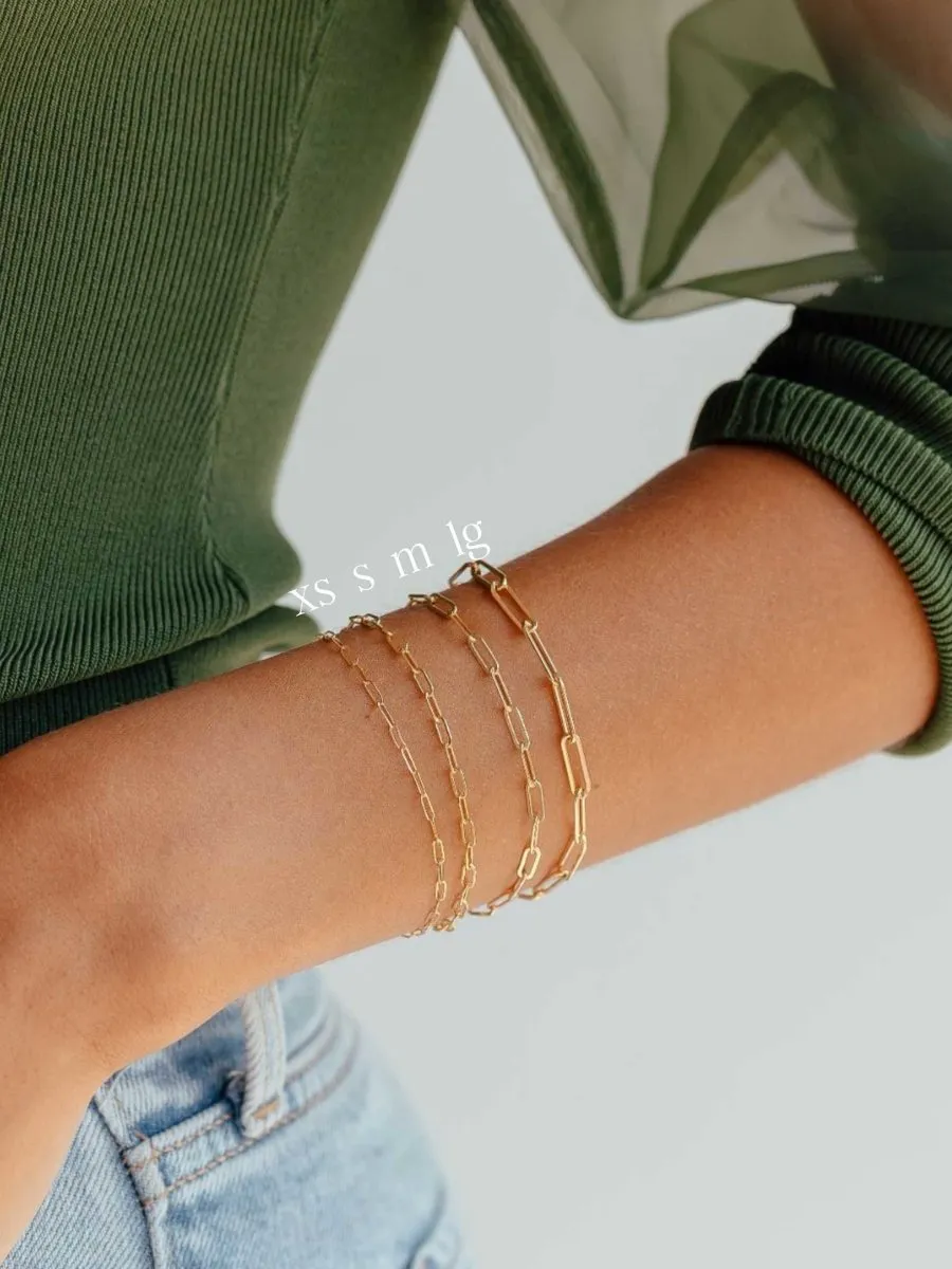 Paperclip 'S' Bracelet sold by LeMel product image thumbnail 4
