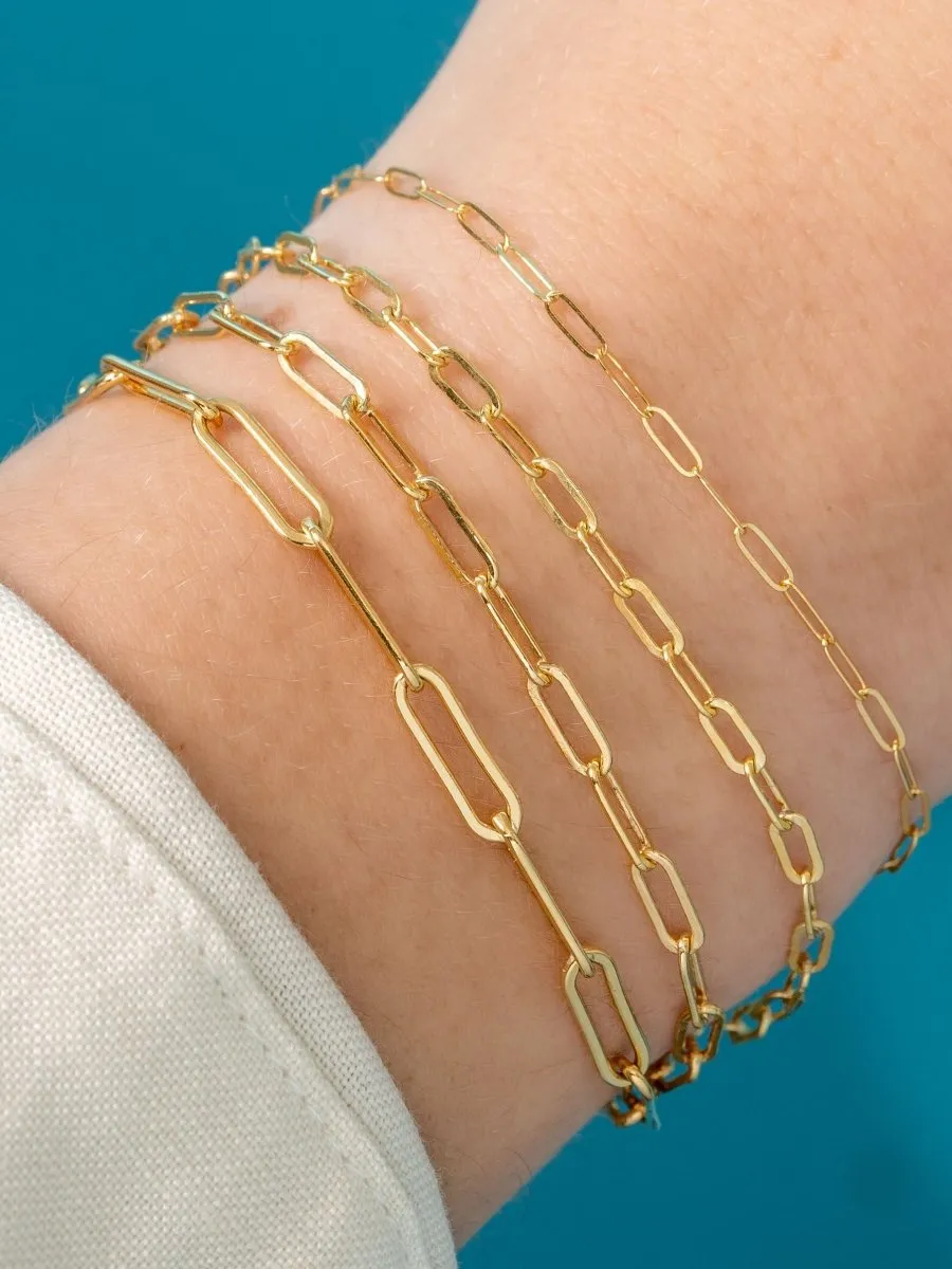 Paperclip 'S' Bracelet sold by LeMel product image thumbnail 3