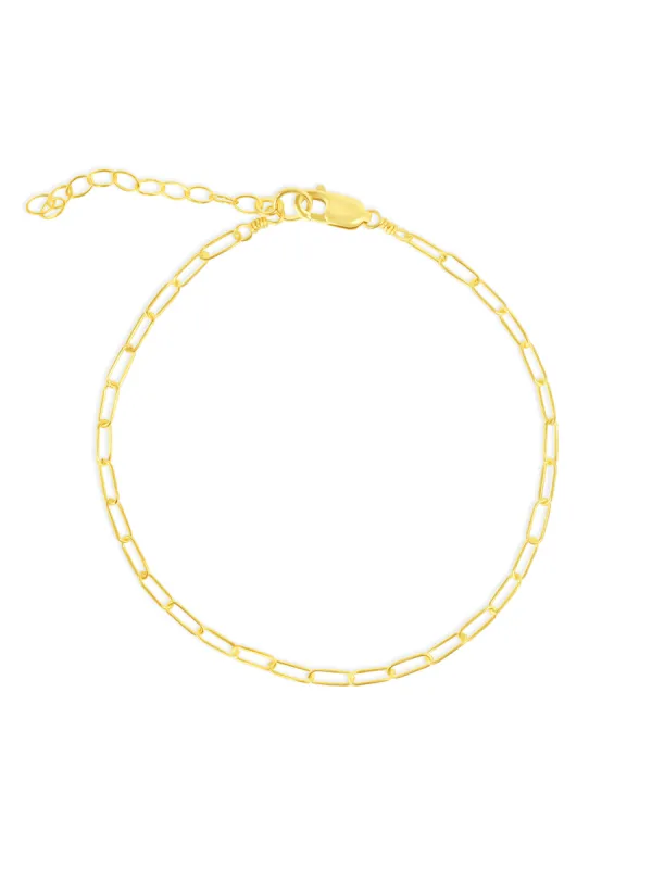 Paperclip 'S' Bracelet sold by LeMel