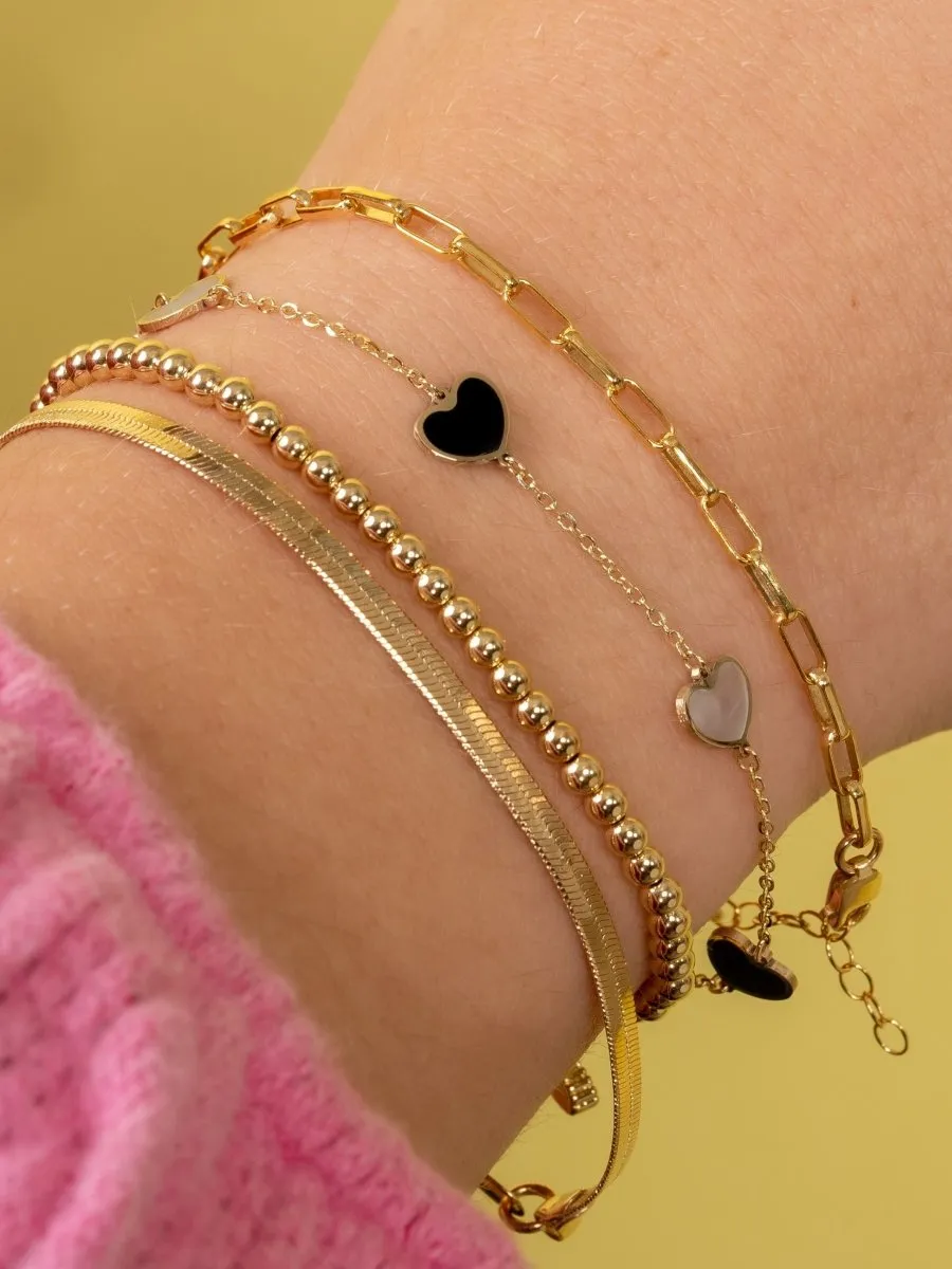 Herringbone Snake Bracelet sold by LeMel product image thumbnail 4