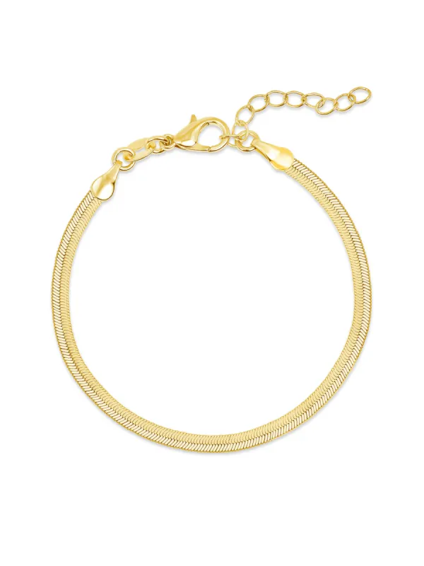 Herringbone Snake Bracelet sold by LeMel