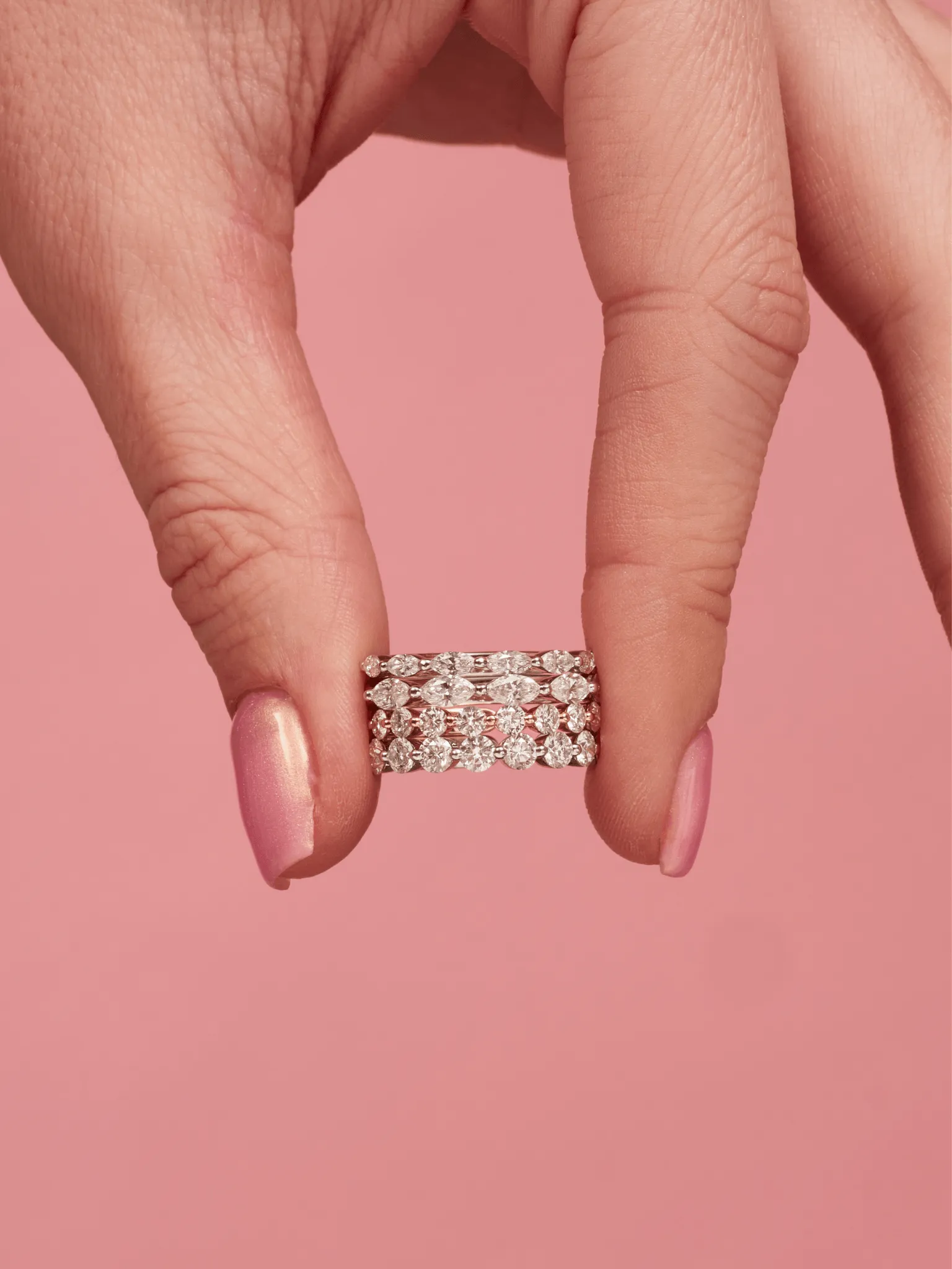 Marquise Diamond Band (.75 ct. tw.) 14K sold by LeMel product image thumbnail 5