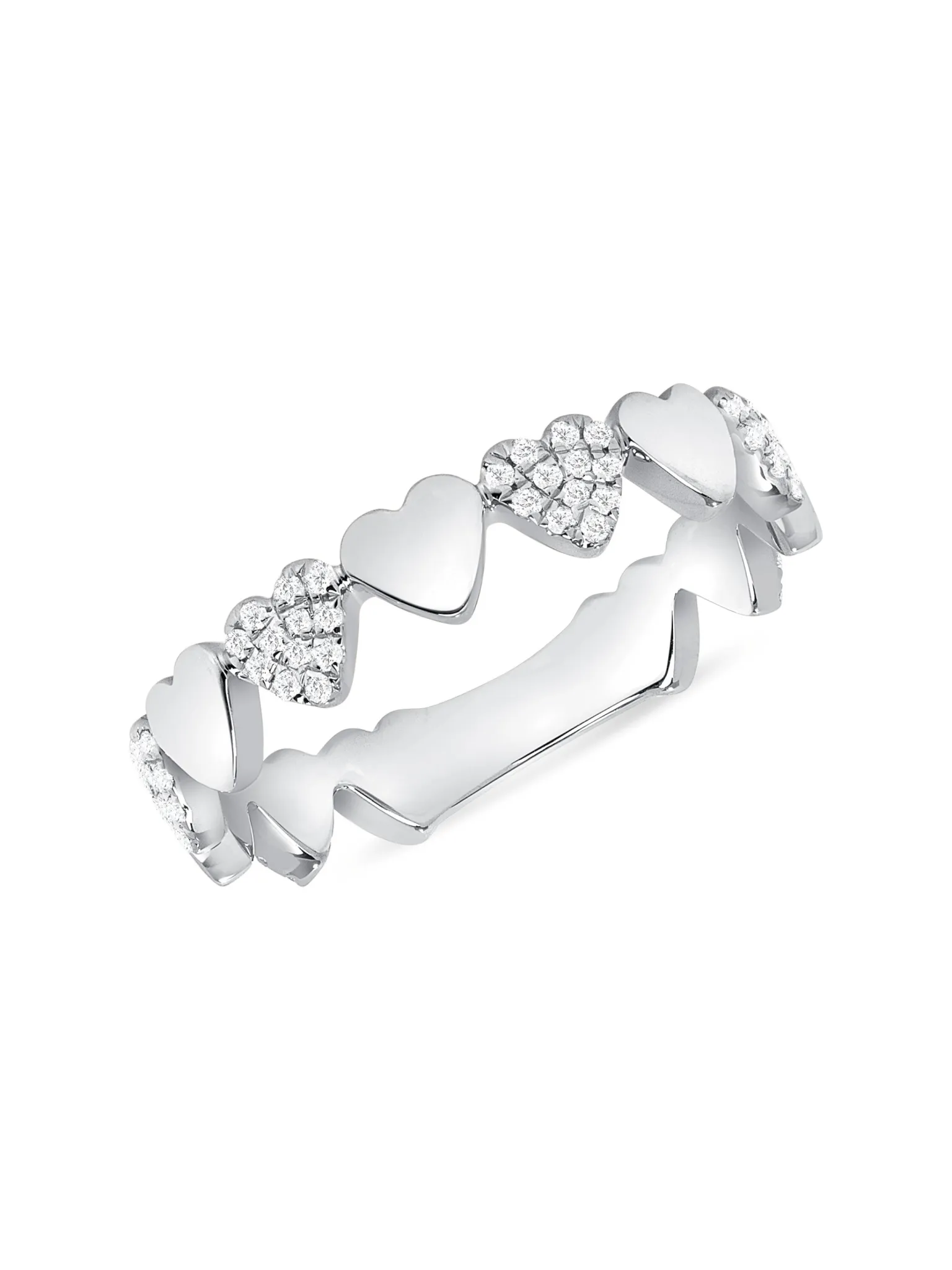 Kelsey Heart Ring 14K sold by LeMel product image thumbnail 3