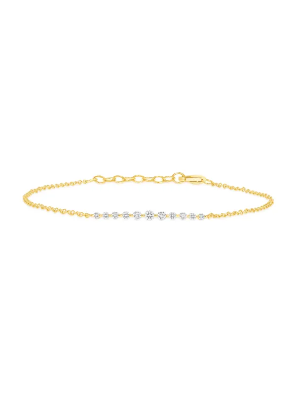 Chasing Diamonds Bracelet 14K sold by LeMel