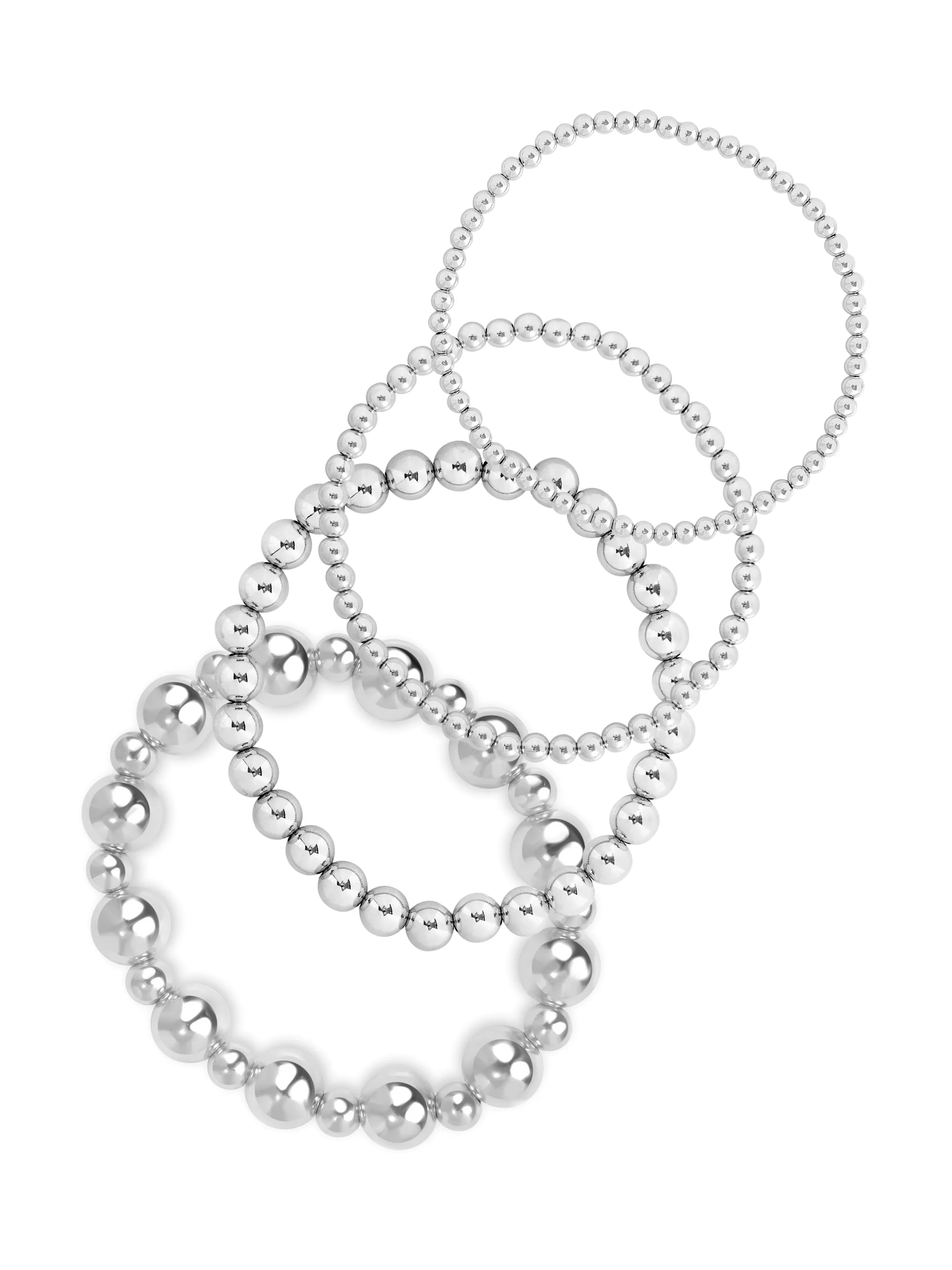 Double Bubble Stretch Bracelet Set sold by LeMel product image thumbnail 3