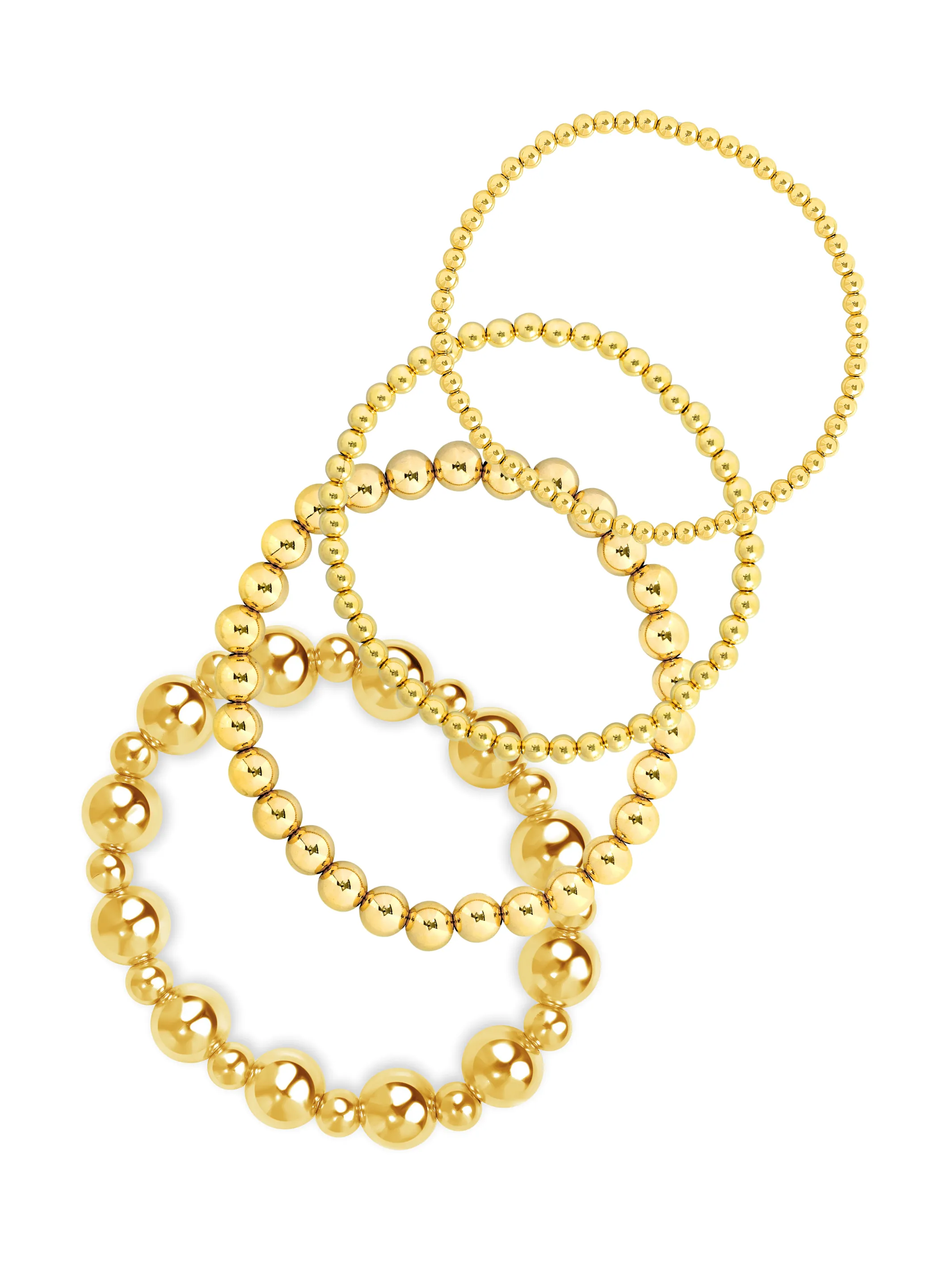 Double Bubble Stretch Bracelet Set sold by LeMel