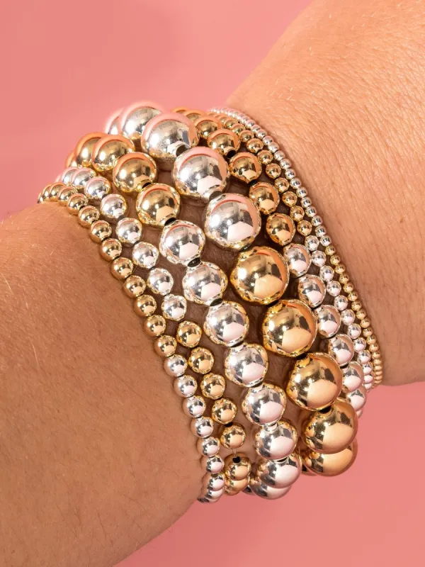 Half + Half - Ultimate Everyday Stretch Bracelet Set sold by LeMel