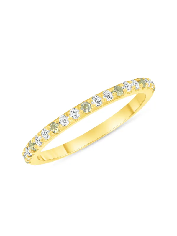 Birthstone Ring - August Peridot 14K sold by LeMel