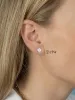Lab Grown Round Diamond Studs 14K sold by LeMel