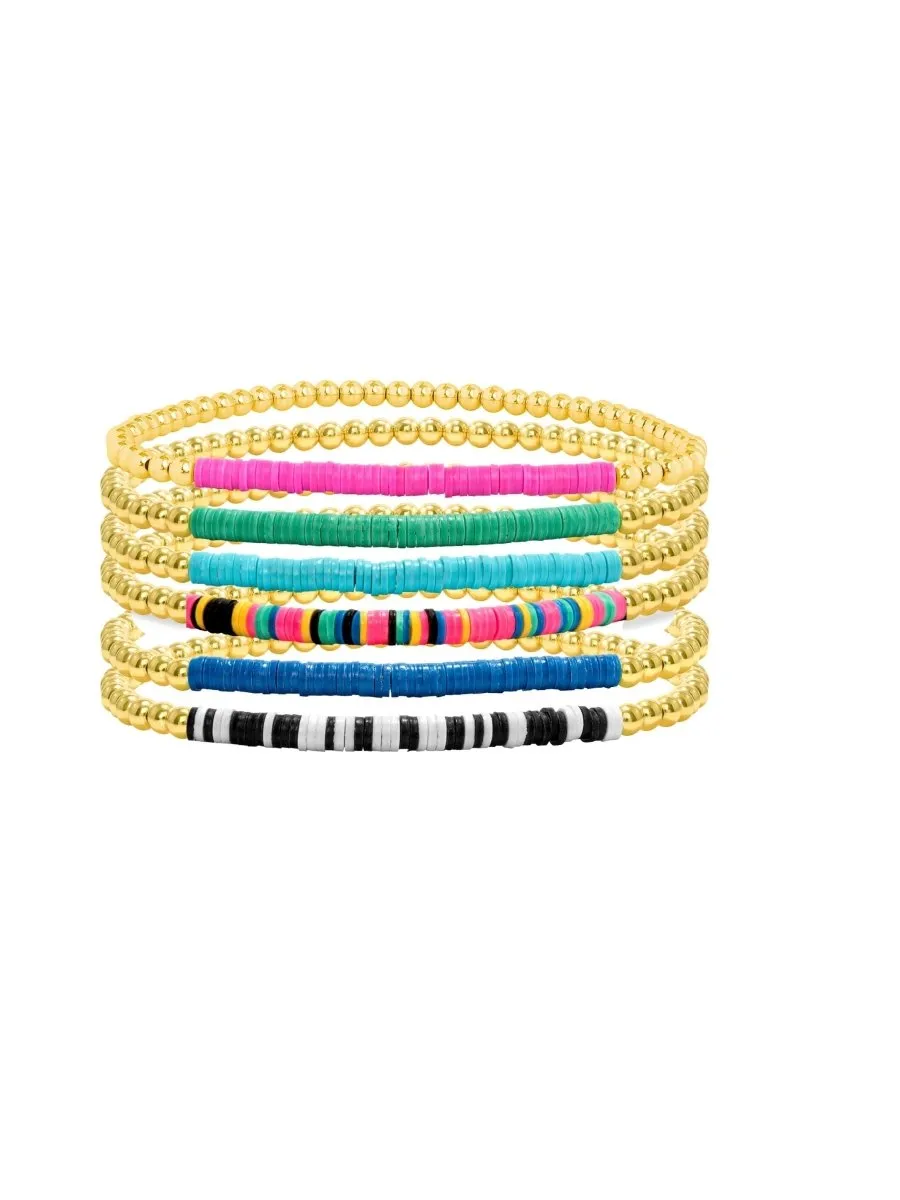 Color Pop Everyday Stretch Bracelet sold by LeMel
