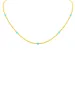 Anna Turquoise Beaded Necklace sold by LeMel