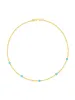 Anna Turquoise Beaded Necklace sold by LeMel