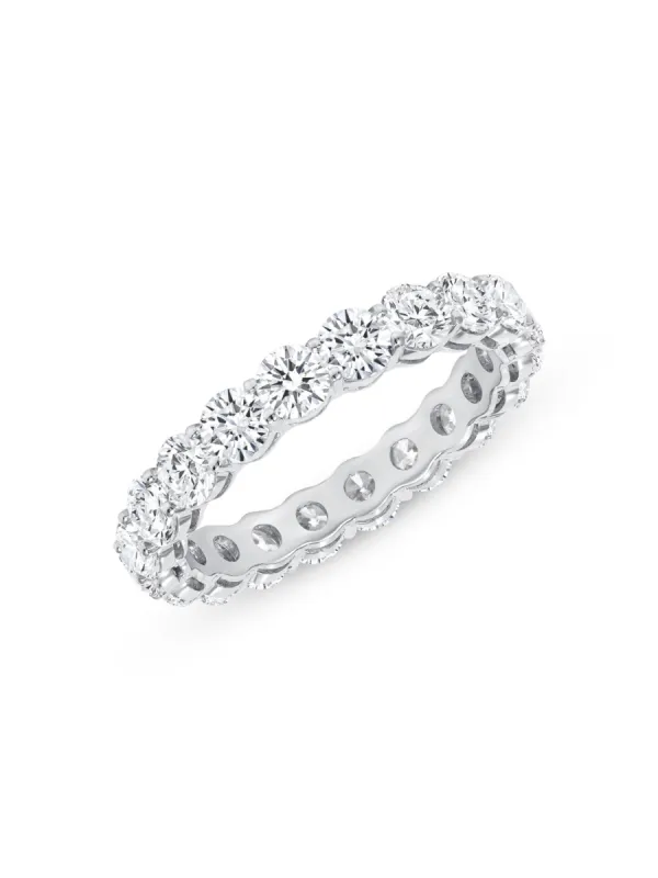 Round Diamond Eternity Band 14K sold by LeMel
