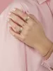 Emily Baguette and Diamond Wrap Ring 14K sold by LeMel