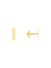 Tiny Bar Stud Earrings 14K sold by LeMel