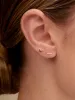 Tiny Bar Stud Earrings 14K sold by LeMel