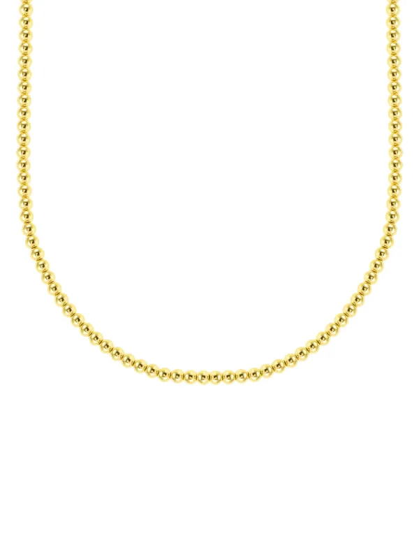 Everyday Beaded Necklace - 3mm sold by LeMel