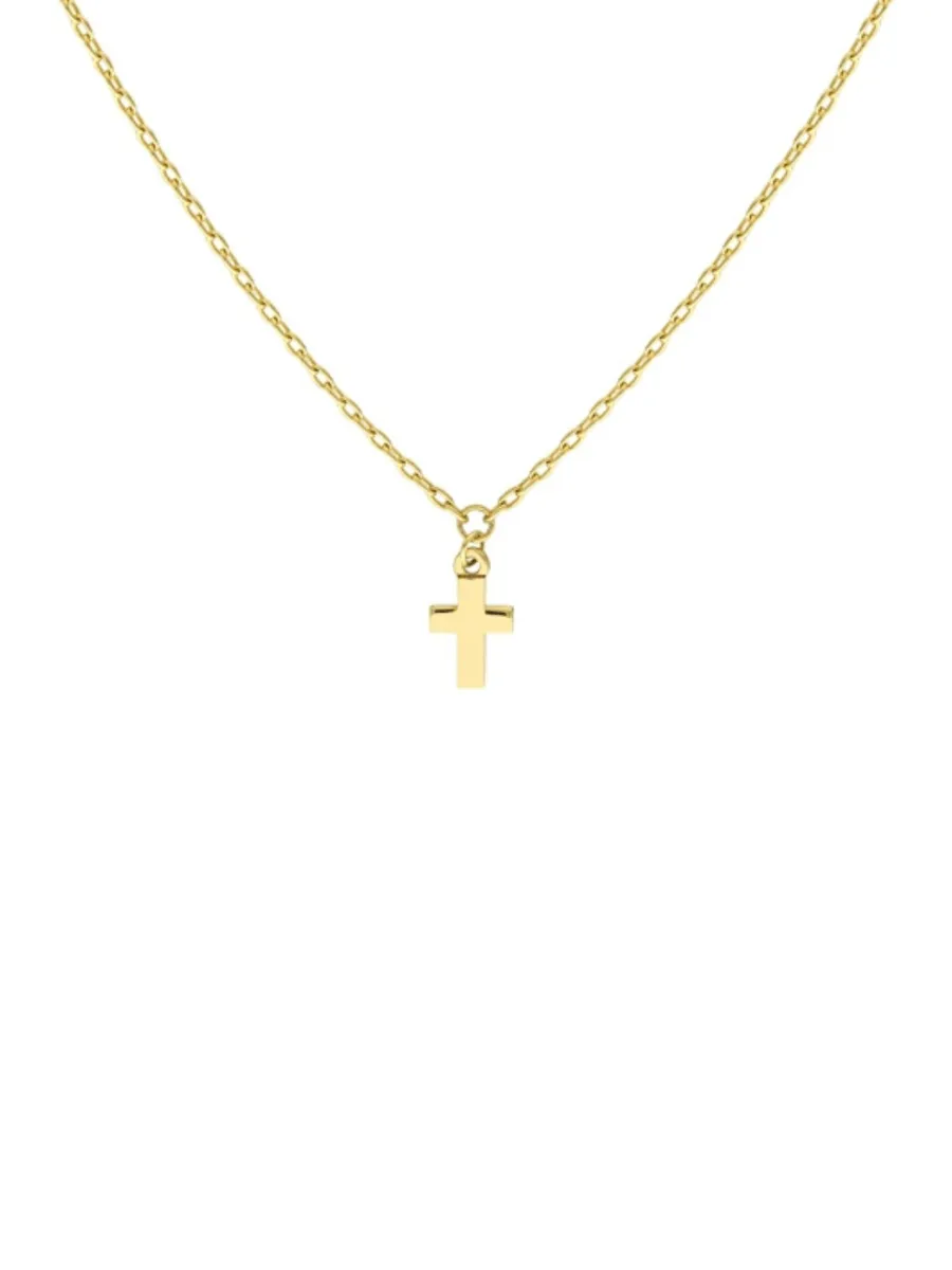 Cross Necklace 14K sold by LeMel