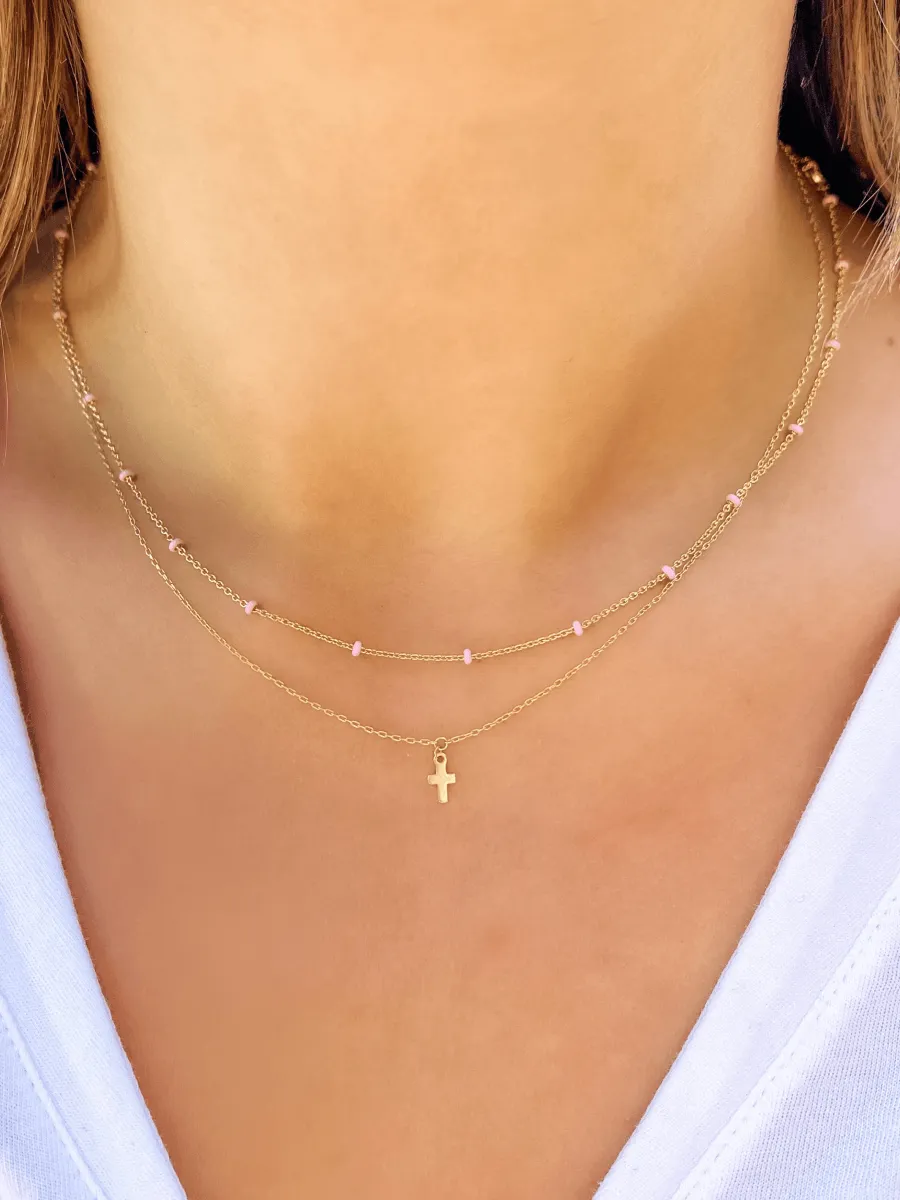 Cross Necklace 14K sold by LeMel product image thumbnail 4