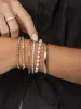 Anna Pearl Stretch Bracelet sold by LeMel