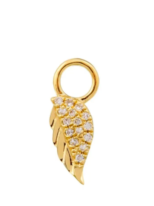 Mini Diamond Angel Wing 14K sold by LeMel