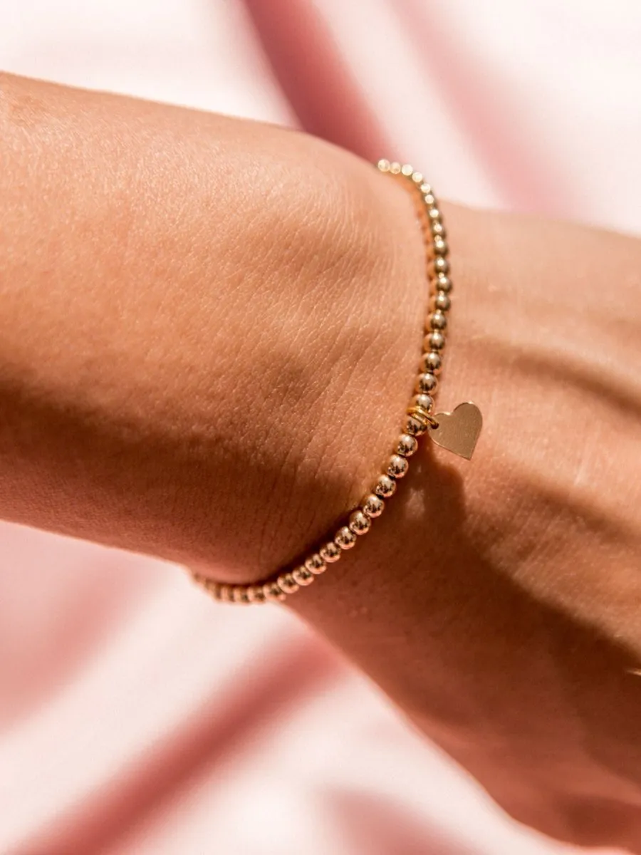 Elin Heart Everyday Stretch Bracelet sold by LeMel product image thumbnail 3