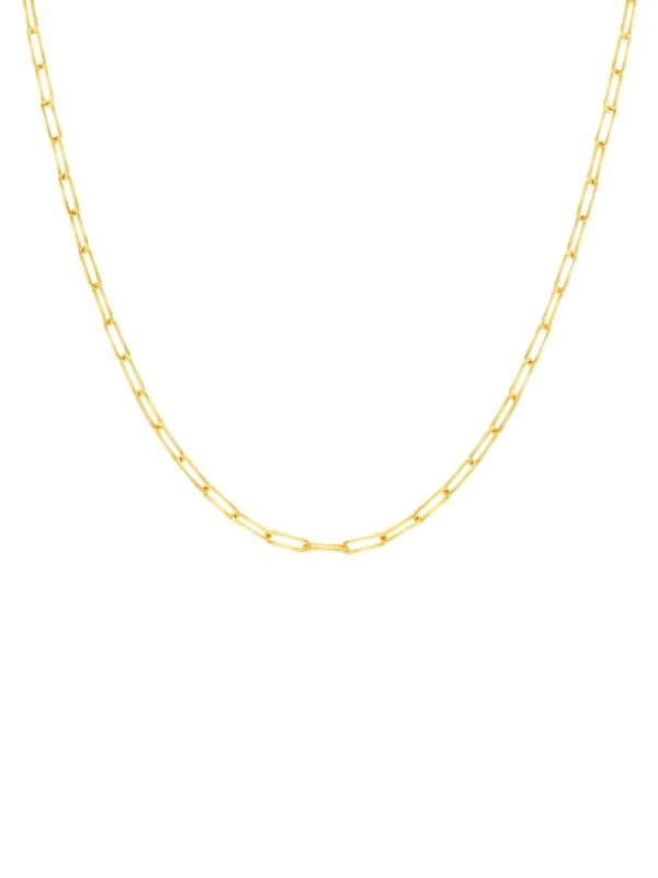 Paperclip 'XS' Chain Necklace sold by LeMel