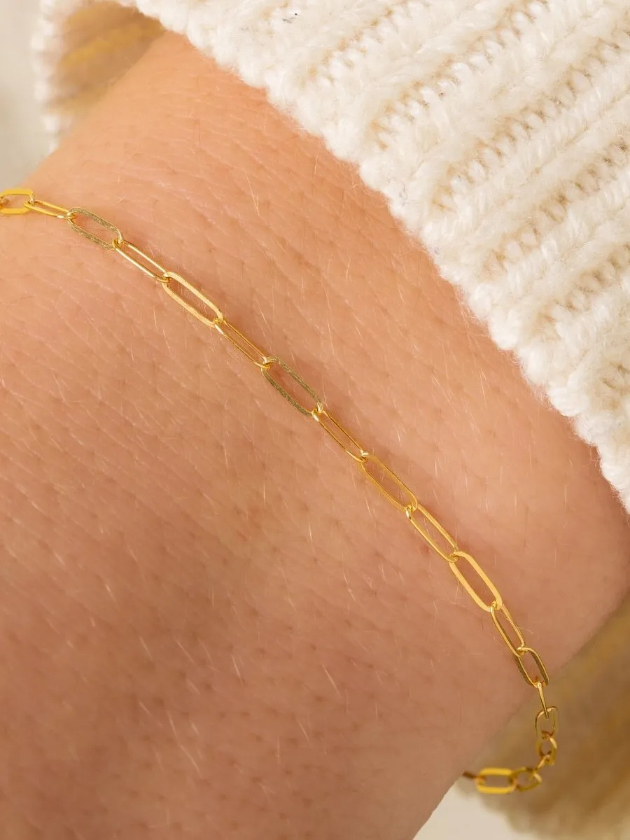 Paperclip 'XS' Bracelet sold by LeMel product image thumbnail 4